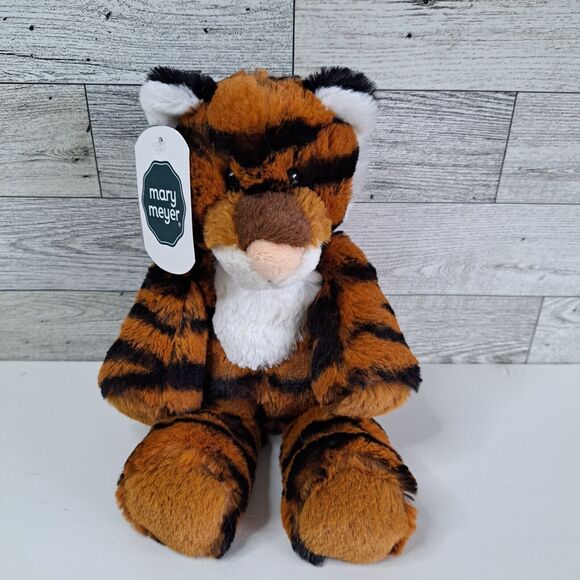 Mary Meyer Marshmallow Zoo Tiger Stuffed Animal Super Soft Toy 11" NWT - Picture 1 of 14